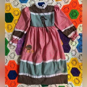 Vintage 70s Mushroom dress